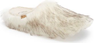 Toni Pons Maui Faux Fur Slipper in Husky at Nordstrom, Size 5.5-6Us