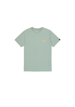 Alpha Industries T-Shirt ALPHA INDUSTRIES Backprint T-Shirt, Herren, Gr. XXL, frost gr&uuml;n, Obermaterial: 100% Baumwolle, Shirts T-Shirt