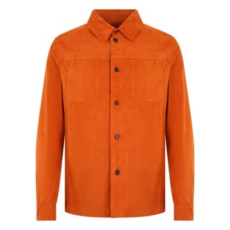 Moorer Giacca Camicia Bobbio - - Jackets - Uomo - Arancione - M