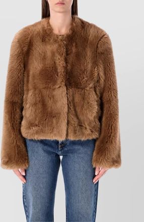 Stand Studio faux fur jacket