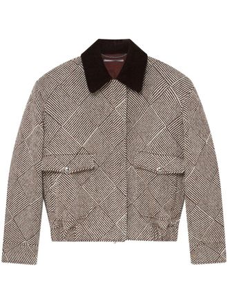 Stella McCartney Giacca con colletto a coste - Toni neutri