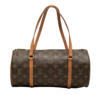 Louis Vuitton Pre-owned Papillon 30 - Dames - Pre-owned - Bruin - Maat: ONE Size Leer