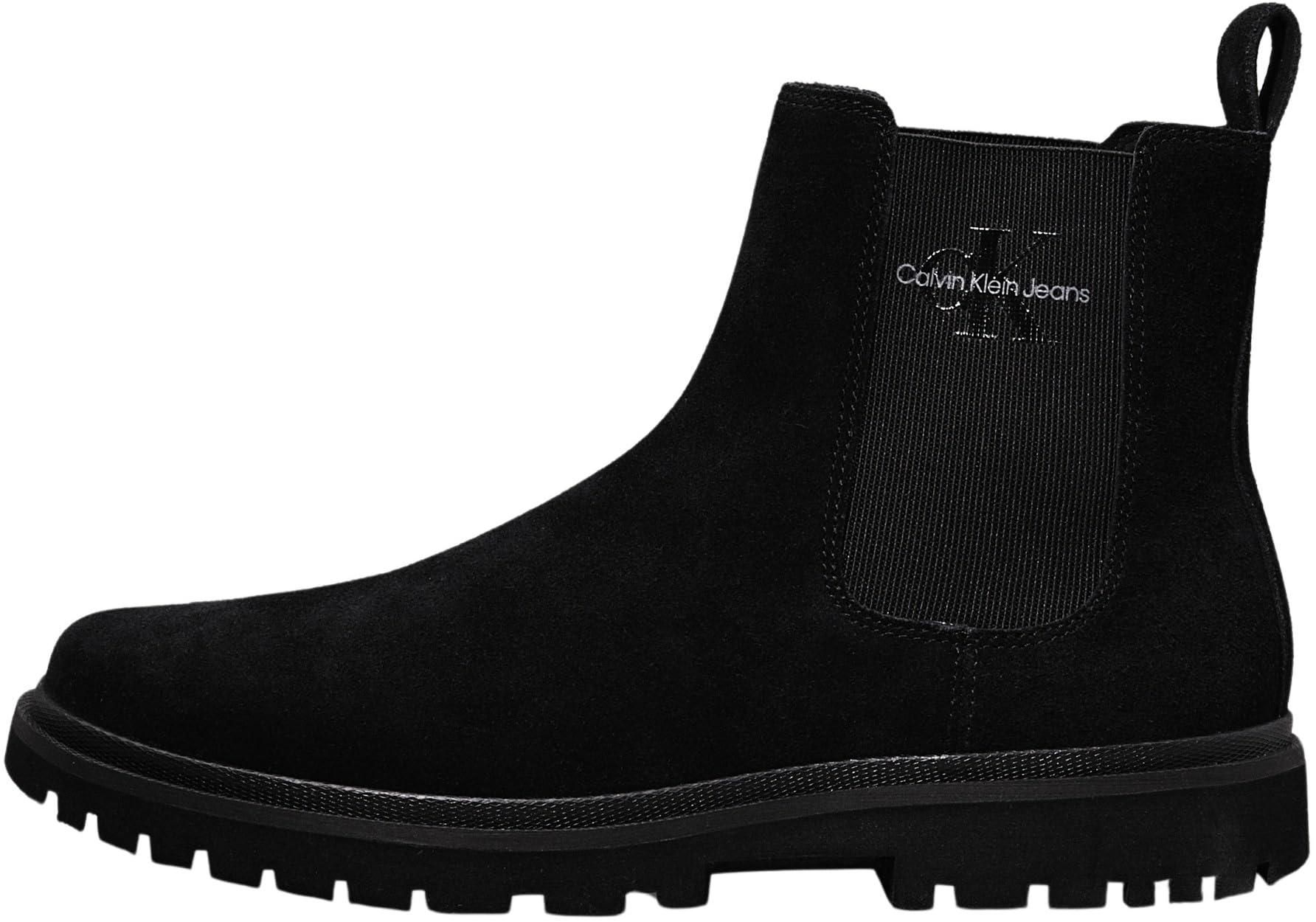 Boots Schwarz Calvin Klein Plateau Stiefel Calvin Klein Klassische