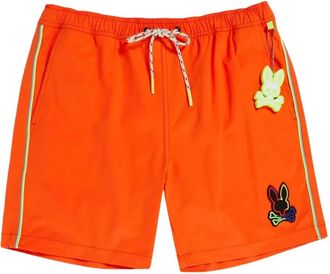 Psycho Bunny Costume da bagno Leo Hydrochromic - Arancione