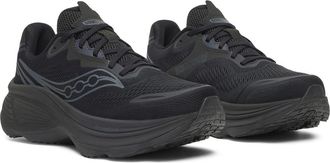 Saucony Hurricane 26 Running Shoe in Triple Black at Nordstrom, Size 10.5