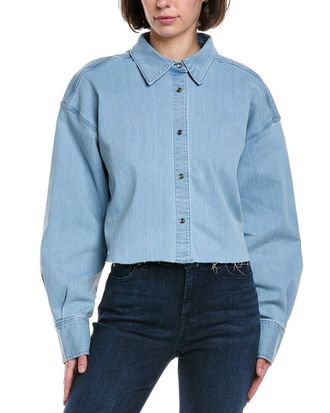 7 For All Mankind Cropped Shirt