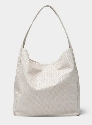 Simons Womens Basketweave tote bag