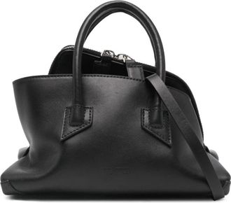 The Attico Tote Bag - Dames - Handtassen - Zwart - ONE Size - Leer - Tassen