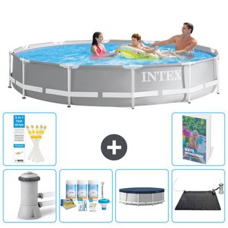 Intex Piscina Prism Frame Redonda - 366x76 Cm - 7-piezas S284