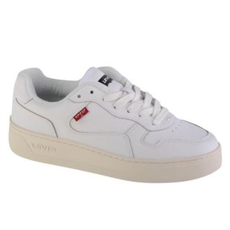 Levi's Dames/Dames Glide Leren Trainers (Wit)