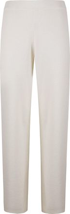 Majestic Filatures Straight-Leg Cropped Knit Pants with Elastic Waistband