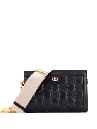 Gucci GG GG Matelasse Leather Small shoulder bag - Black