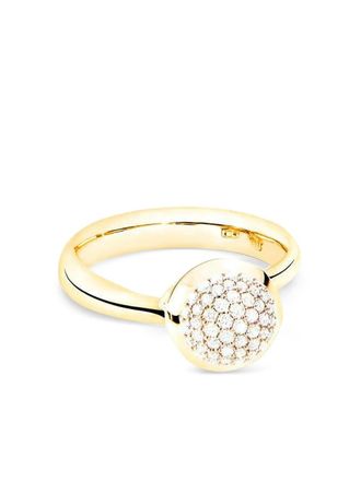 Tamara Comolli 18K yellow gold diamond ring