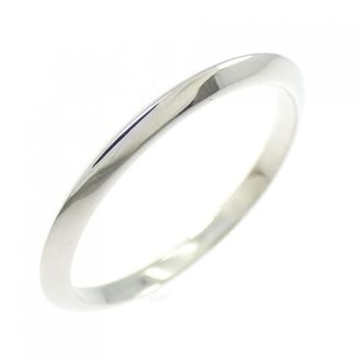 Tiffany & Co. Silver Platinum 950 Band Ring (Pre-Owned)
