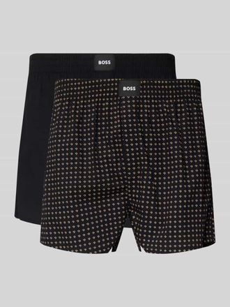 HUGO BOSS Regular Fit Boxershorts aus reiner Baumwolle im 2er-Pack Modell CW PEACH in Beige, Gr&ouml;&szlig;e XXL