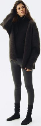 H&M Mama 2-pack Jersey Leggings in Dark Gray/black at Nordstrom, Size Xx-Large