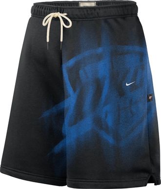 Nike Oklahoma City Thunder Standard Issue Nike Mens Fleece Basketball Shorts in Black | IQ1525-010