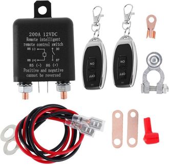OEM Interruptor De Rel&eacute; Con Control Remoto, Apto Para Todo Tipo De Veh&iacute;culos, Con Control Remoto Inteligente Que Garantiza La Seguridad De Su Sistema El&eacute;c
