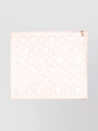 Alexander McQueen silk skull scarf