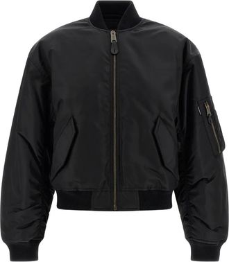 Balenciaga Standard padded bomber jacket - Black
