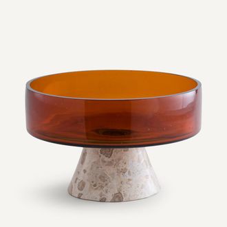 AM.PM Schaal in glas en marmer, Trapani