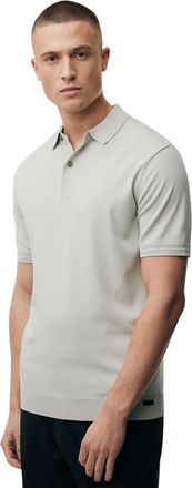 Genti beige poloshirt effen normale fit