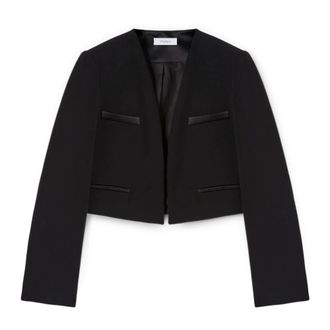 Motivi Dames, Jassen, Zwart, Maat: XS Satijn