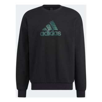 adidas Graphic Crew Sweatshirt Asia Sizing Black HM2980