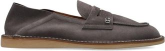 Dolce & Gabbana New Florio Loafers - Heren - Loafers - Grijs - 39 EU - Leer - Schoenen