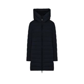 Duno Jassen, Dames, Zwart, XL, Hooded Bi-Stretch Donsjas