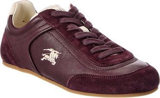 Burberry Knight Runner Leather & Suede Sneaker
