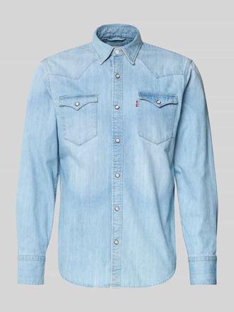Levi's Regular Fit Jeanshemd aus reiner Baumwolle Modell BARSTOW in Jeansblau, Gr&ouml;&szlig;e XL