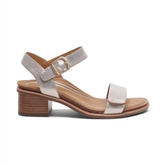 Aetrex Womens Mae A Sandal In Champagne