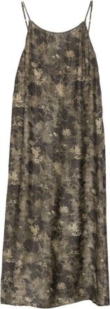 Uma Wang Anaya lange jurk met print