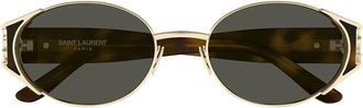 Saint Laurent Sunglasses Sl M919 003 Brown Gold/Black Womens