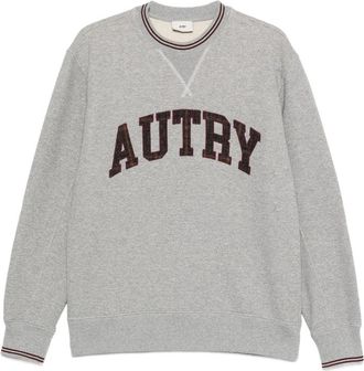 Autry Logo-embroidered Crew-neck Sweatshirt