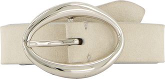 Vince Isla Suede Belt in Dark Milk at Nordstrom, Size Medium