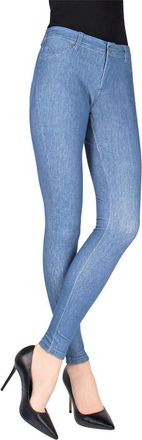 MeMoi Zipper Leggings in Light Wash at Nordstrom Rack, Size Large/x-Large
