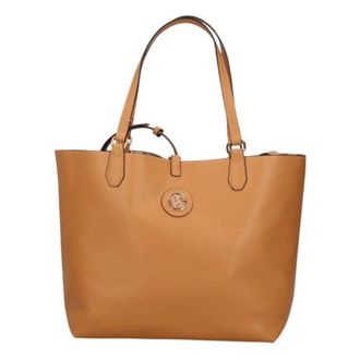 Gattinoni Tassen, Dames, Bruin, ONE Size, Leer, Teod Revers M Shopper