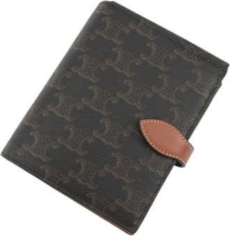Celine Pre-owned Wallets, female, Brown, Size: ONE SIZE Pre-owned Canvas Wallet