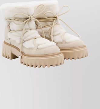 Hogan leather ankle boots