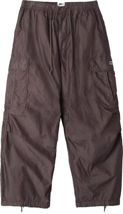 Obey Mujer, Pantalones, Marrón, Talla: S