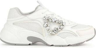 Sergio Rossi Sr Godiva Precious sneakers - women - Leather - 39 - White