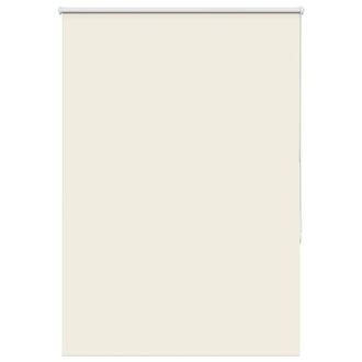 Berkfield Home Roller Blind Blackout Coffee 130x130 cm Fabric Width 126.6 cm Pol in Off-White