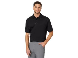 Callaway Tournament Short Sleeve Polo Mens Clothing Caviar : SM, Polyester
