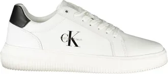 Calvin Klein Bianco Polyurethane Men Mens Sneaker