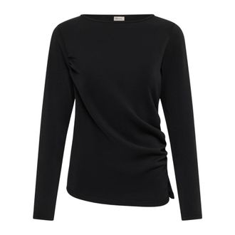MY ESSENTIAL WARDROBE Long Sleeve Top - Dames - Tops - Zwart - Maat: XS