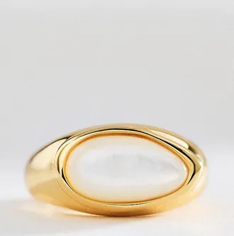 Awe Inspired Gemstone Signet Ring