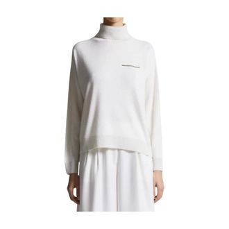 PESERICO Jersey cuello de cisne cashmere l&uacute;rex