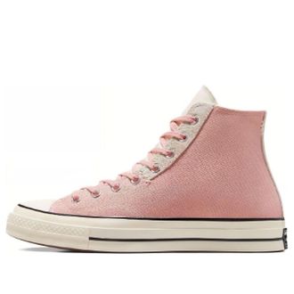 Converse Chuck 70 Hi Top Mix Materials Shoes Static Pink A06538C